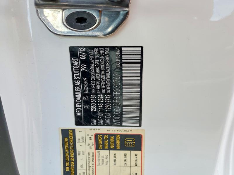 Aukcja sprzedaży 2014 Mercedes-benz E, vin: WDDKK7DF8EF230762, numer aukcji: 54889736