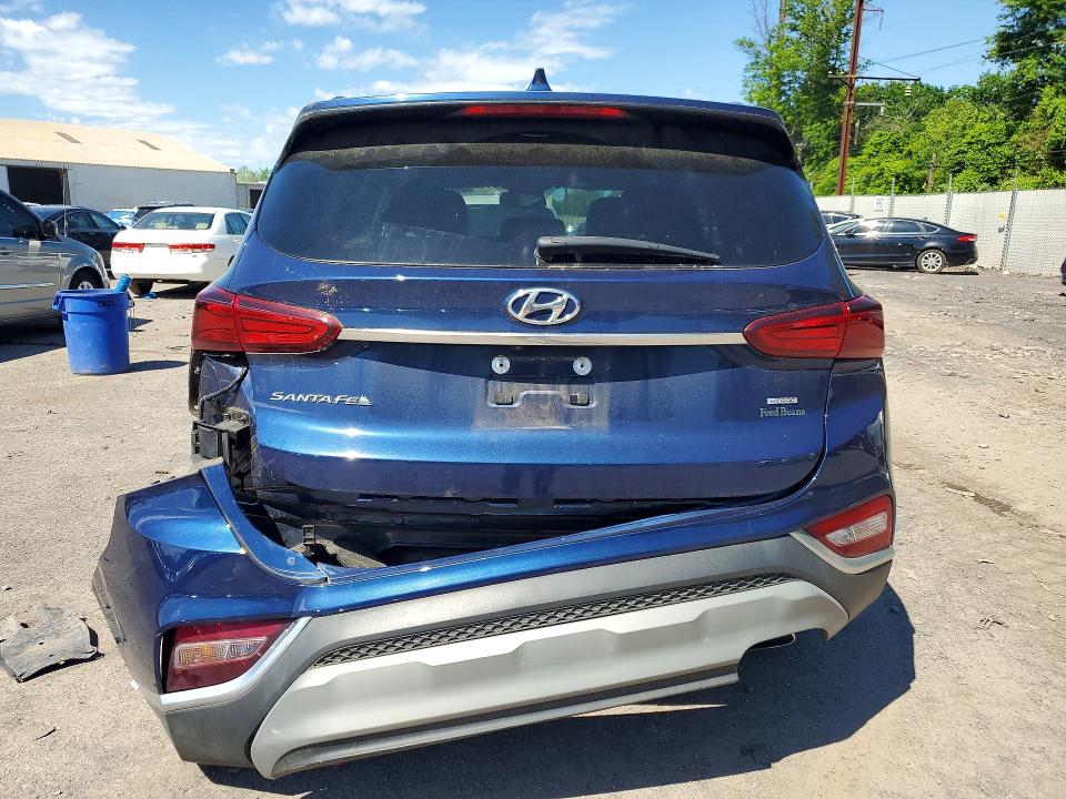 54857116 :رقم المزاد ، 5NMS3CAD6KH074822 vin ، 2019 Hyundai Santa Fe مزاد بيع