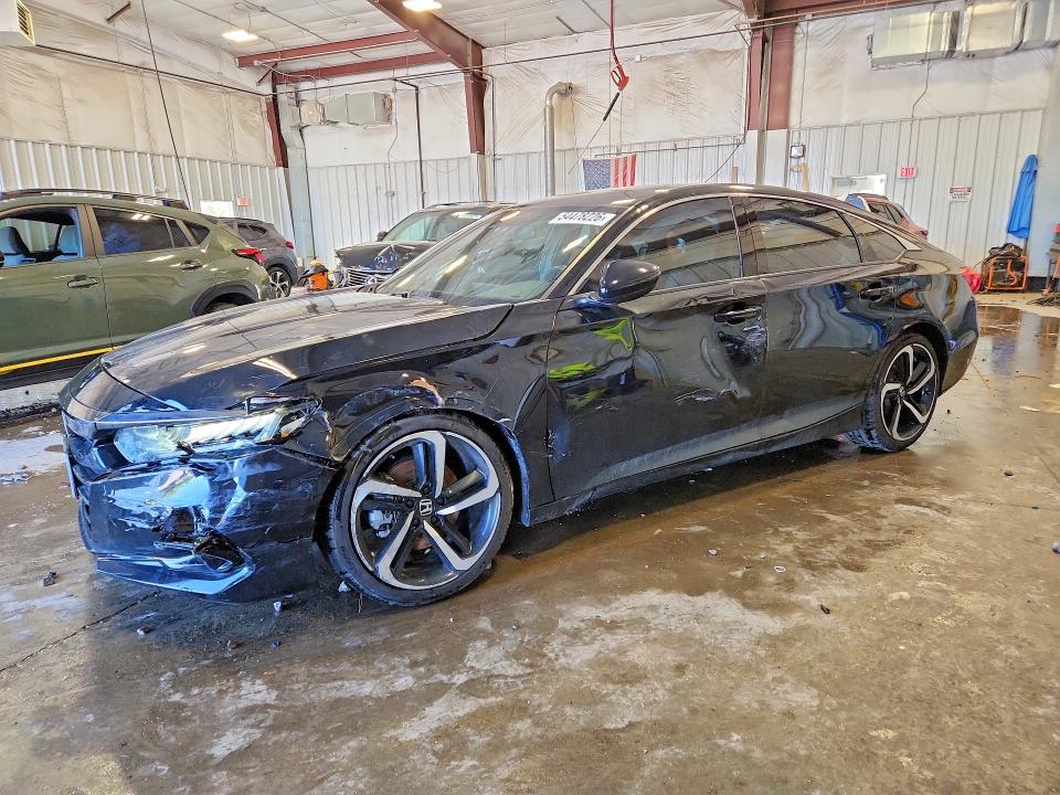 2021 Honda Accord მანქანა იყიდება აუქციონზე, vin: 1HGCV1F38MA079411, აუქციონის ნომერი: 54478226