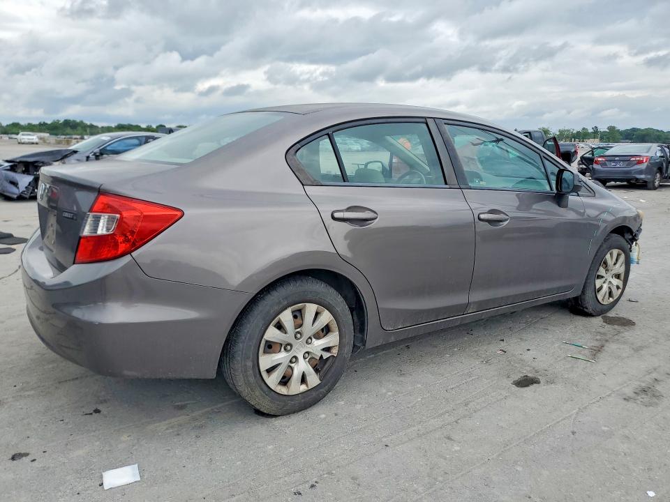 2012 Honda Civic მანქანა იყიდება აუქციონზე, vin: 19XFB2F53CE099234, აუქციონის ნომერი: 54616576