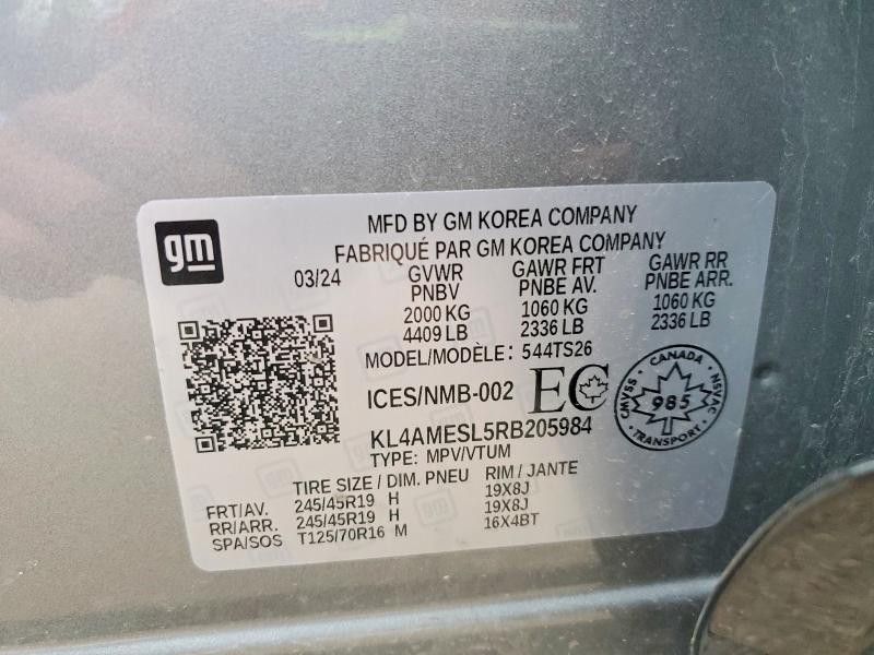 Продажа на аукционе авто 2024 Buick Encore Gx, vin: KL4AMESL5RB205984, номер лота: 51267536