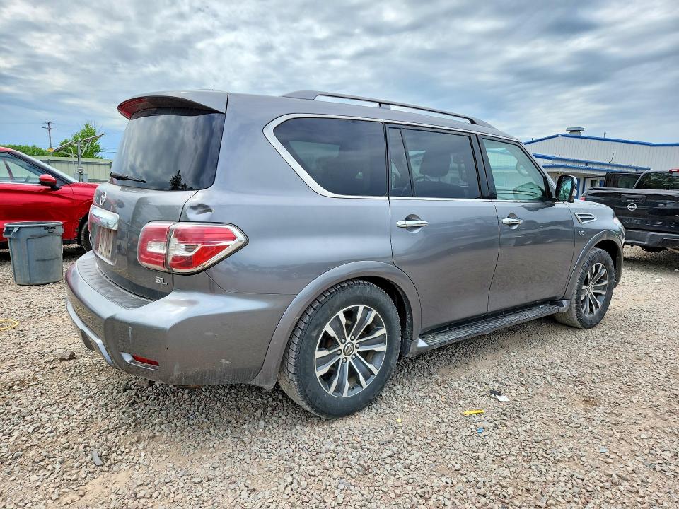 54989616 :رقم المزاد ، JN8AY2NC2K9581385 vin ، 2019 Nissan Armada مزاد بيع