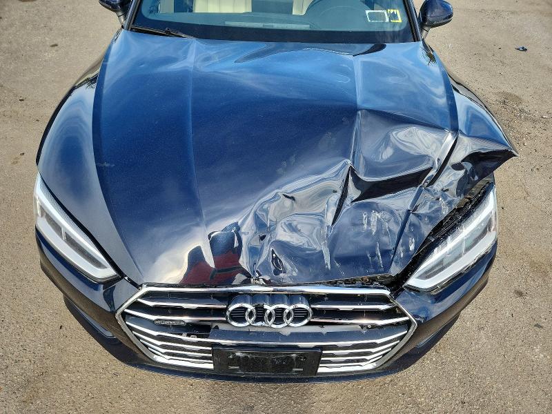 2018 Audi A5 მანქანა იყიდება აუქციონზე, vin: WAUBNCF51JA062000, აუქციონის ნომერი: 54254786