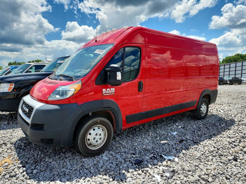 51595506 :رقم المزاد ، 3C6TRVDG2LE100854 vin ، 2020 Ram Promaster 2500 مزاد بيع