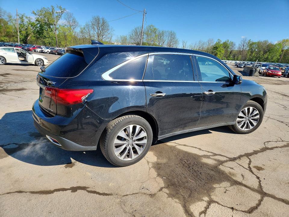 2016 Acura Mdx მანქანა იყიდება აუქციონზე, vin: 5FRYD4H46GB029521, აუქციონის ნომერი: 52933676