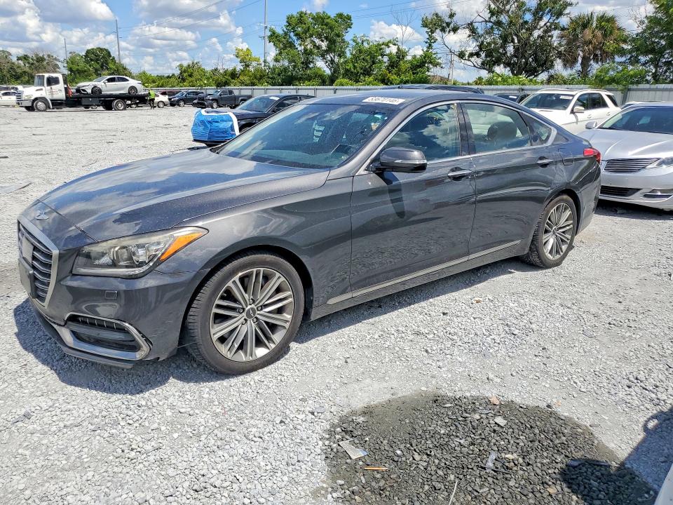 53670146 :رقم المزاد ، KMHGN4JE0JU235442 vin ، 2018 Genesis G80 مزاد بيع