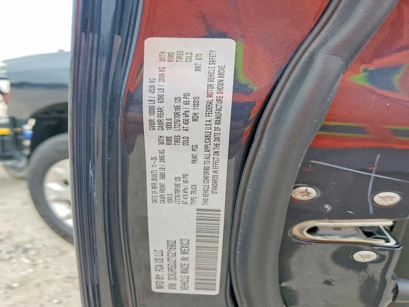 Продаж на аукціоні авто 2026 Ram 2500, vin: 3C6UR5DJ2TG216902, номер лоту: 50607826