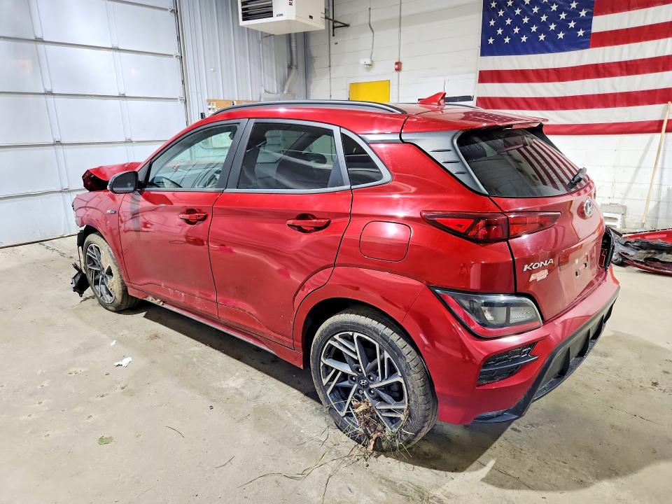55098916 :رقم المزاد ، KM8K3CA36NU926487 vin ، 2022 Hyundai Kona مزاد بيع
