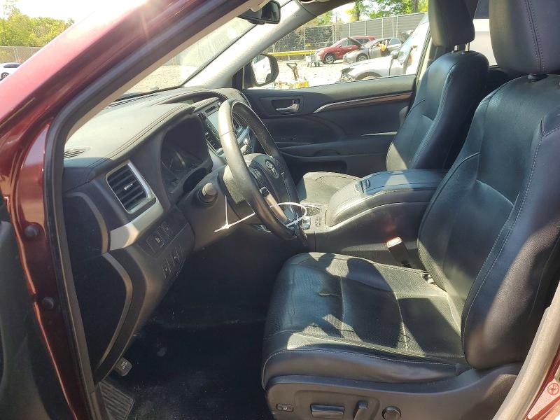 52196336 :رقم المزاد ، 5TDDKRFH2ES035771 vin ، 2014 Toyota Highlander مزاد بيع