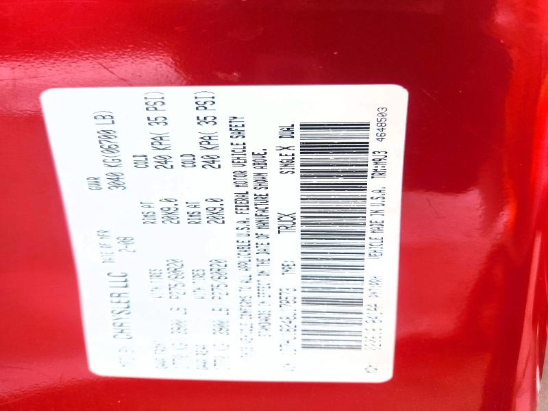 Aukcja sprzedaży 2008 Dodge Ram 1500, vin: 1D7HU18248J178573, numer aukcji: 54195696