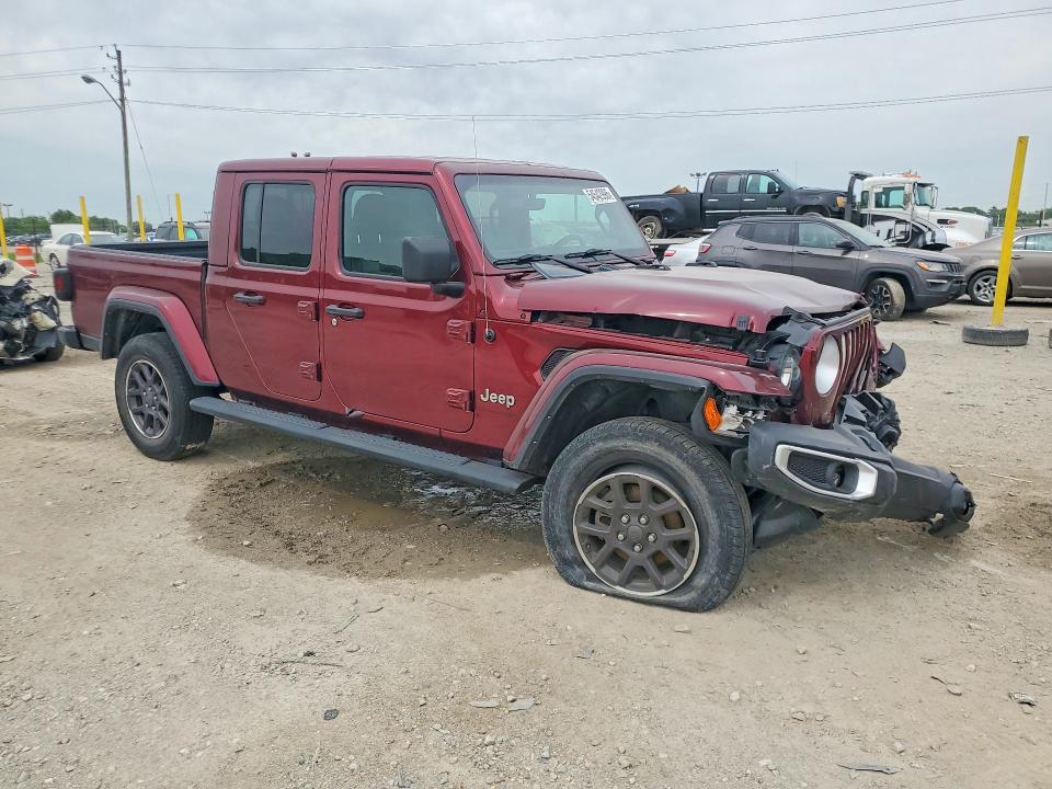 54542996 :رقم المزاد ، 1C6HJTFG4ML602773 vin ، 2021 Jeep Gladiator مزاد بيع