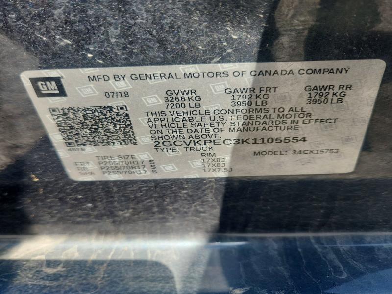 Продаж на аукціоні авто 2019 Chevrolet Silverado Ld, vin: 2GCVKPEC3K1105554, номер лоту: 53953476