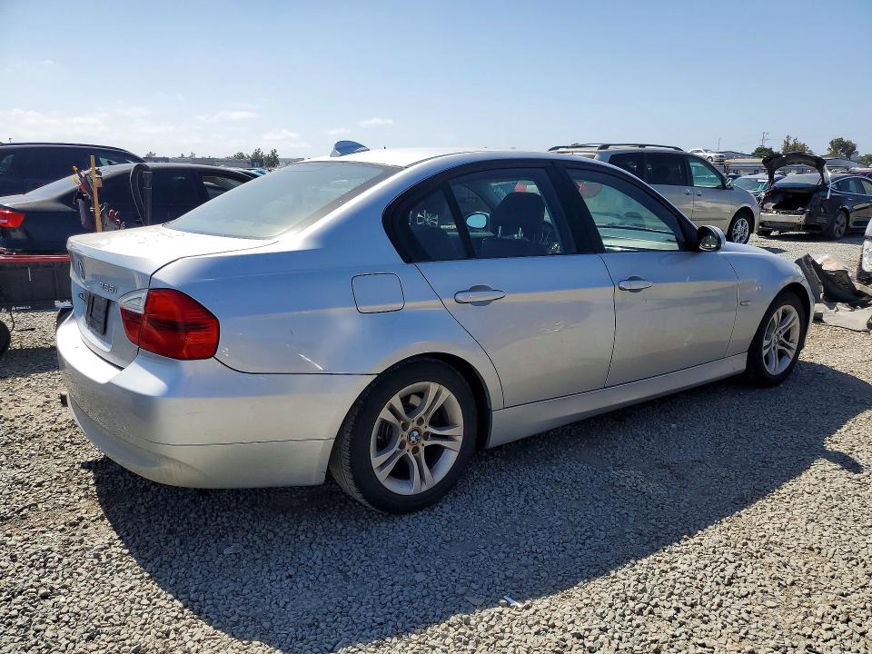 2008 Bmw 328 მანქანა იყიდება აუქციონზე, vin: WBAVA33528KX87235, აუქციონის ნომერი: 54707336