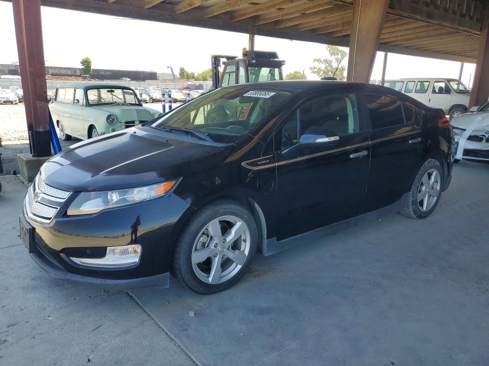 53805066 :رقم المزاد ، 1G1RD6E45FU124527 vin ، 2015 Chevrolet Volt مزاد بيع