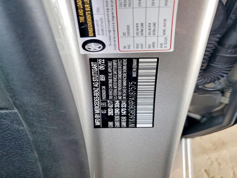 Aukcja sprzedaży 2023 Mercedes-benz S, vin: W1K6G6DB9PA187575, numer aukcji: 51973936