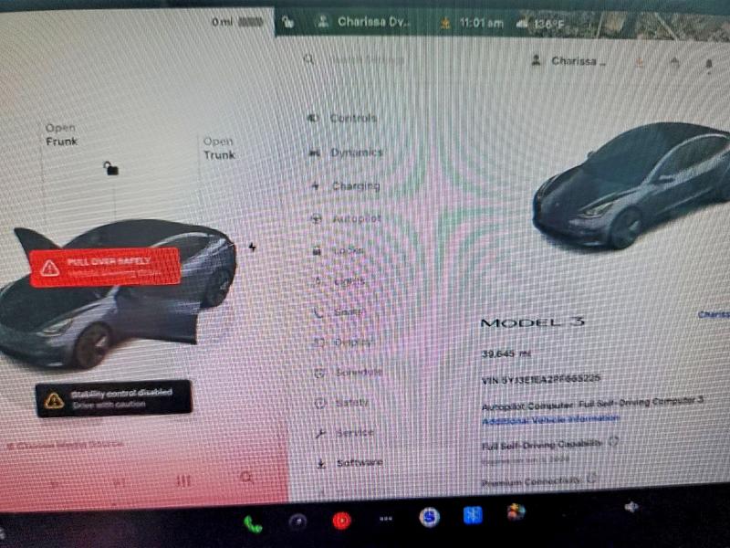 53456356 :رقم المزاد ، 5YJ3E1EA2PF665225 vin ، 2023 Tesla Model 3 مزاد بيع
