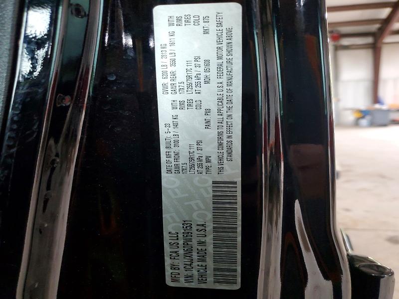 Aukcja sprzedaży 2023 Jeep Wrangler, vin: 1C4JJXN60PW691531, numer aukcji: 53007196