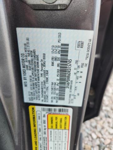2013 Ford Fusion მანქანა იყიდება აუქციონზე, vin: 3FA6P0HR6DR315745, აუქციონის ნომერი: 54186796