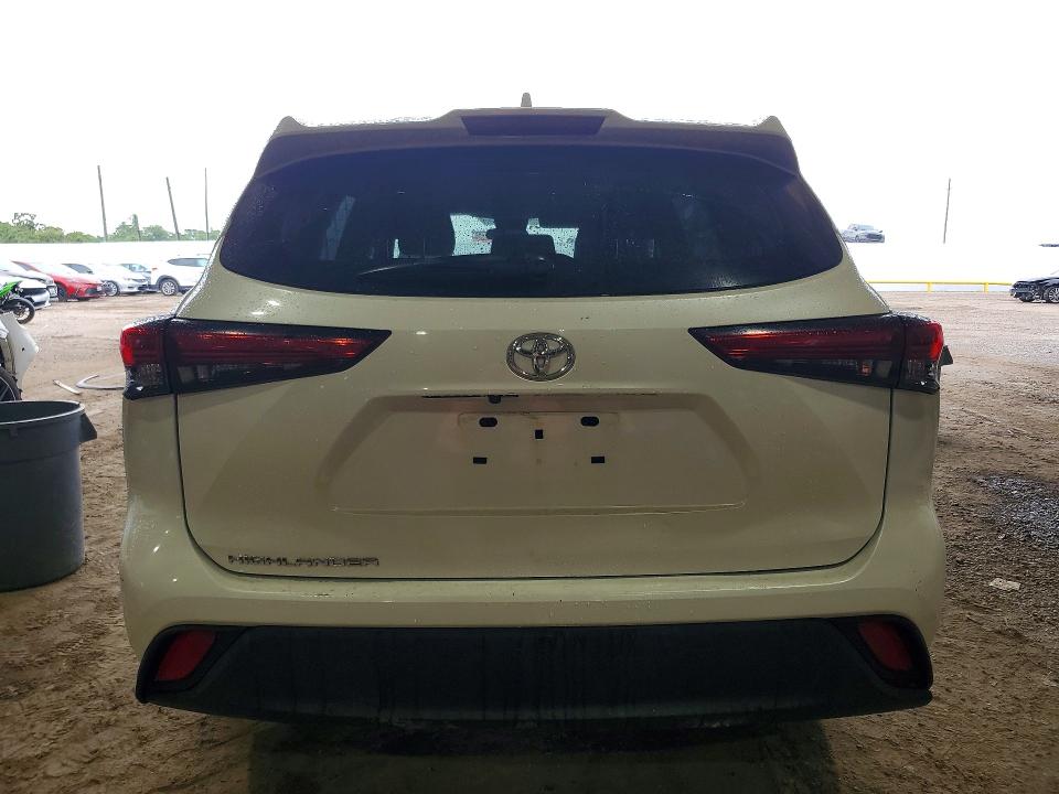 2021 Toyota Highlander მანქანა იყიდება აუქციონზე, vin: 5TDCZRAH6MS058483, აუქციონის ნომერი: 54013876