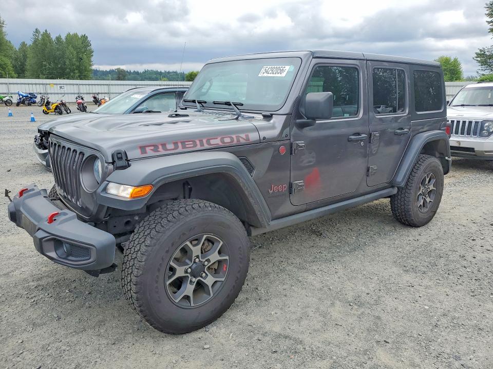 54292056 :رقم المزاد ، 1C4HJXFN8JW231447 vin ، 2018 Jeep Wrangler Unlimited مزاد بيع