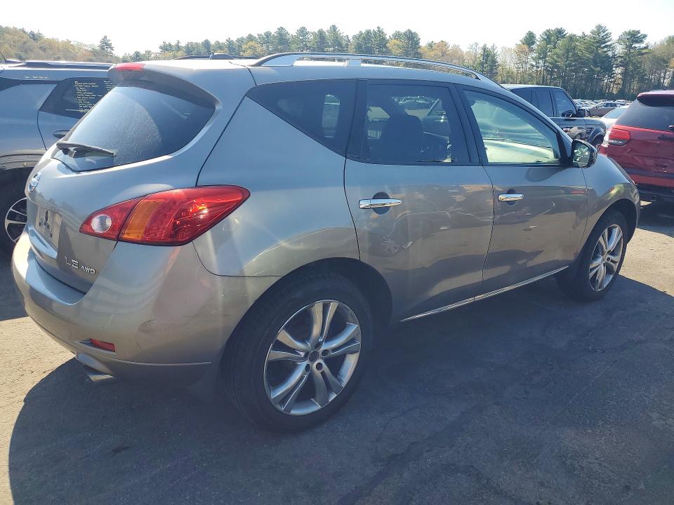 2009 Nissan Murano მანქანა იყიდება აუქციონზე, vin: JN8AZ18W49W120536, აუქციონის ნომერი: 51695046