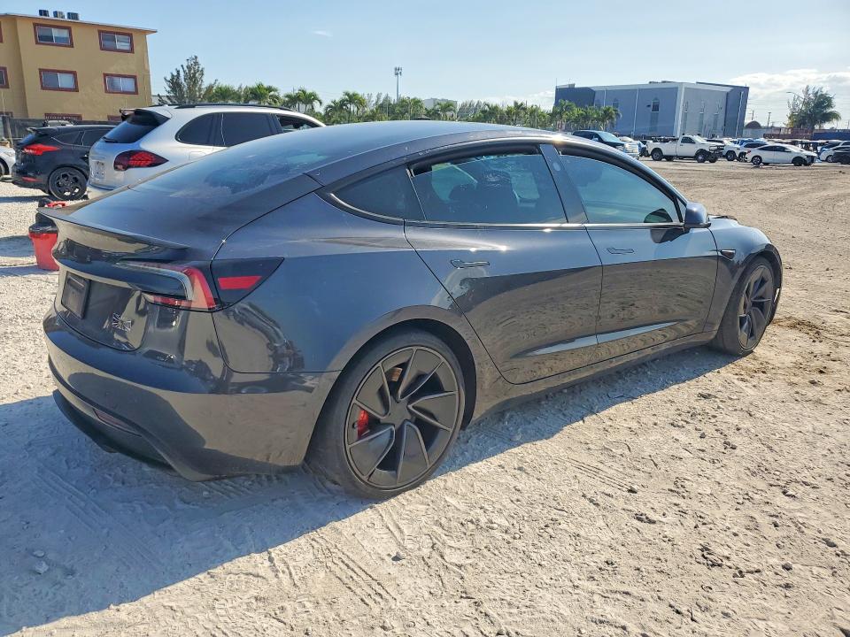 2025 Tesla Model 3 მანქანა იყიდება აუქციონზე, vin: 5YJ3E1ET7SF987577, აუქციონის ნომერი: 51723726