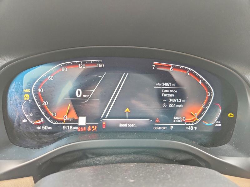 2022 Bmw X4 მანქანა იყიდება აუქციონზე, vin: 5UX33DT05N9L24604, აუქციონის ნომერი: 52501356