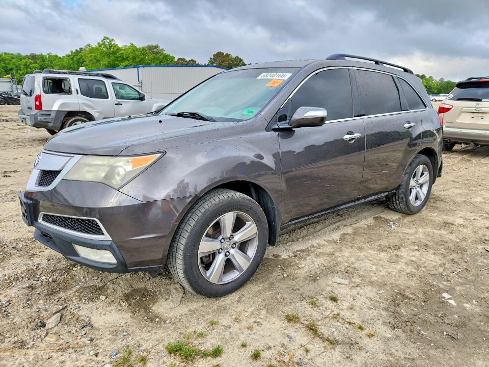 53248166 :رقم المزاد ، 2HNYD2H37CH544166 vin ، 2012 Acura Mdx مزاد بيع