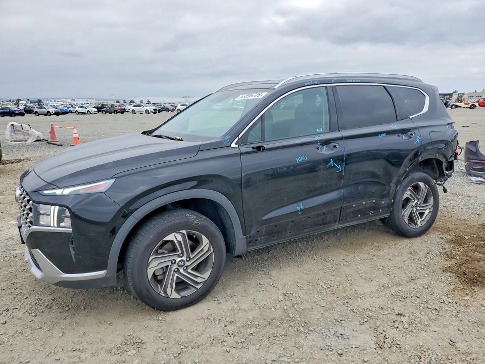 53596726 :رقم المزاد ، 5NMS3DAJ9NH435721 vin ، 2022 Hyundai Santa Fe مزاد بيع