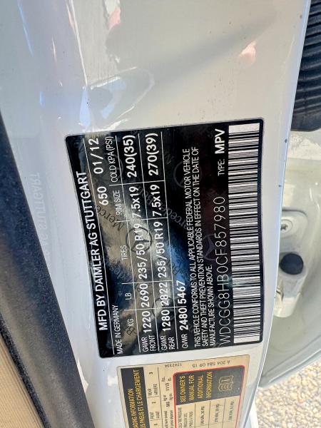 Продаж на аукціоні авто 2012 Mercedes-benz Glk, vin: WDCGG8HB0CF857980, номер лоту: 54684436