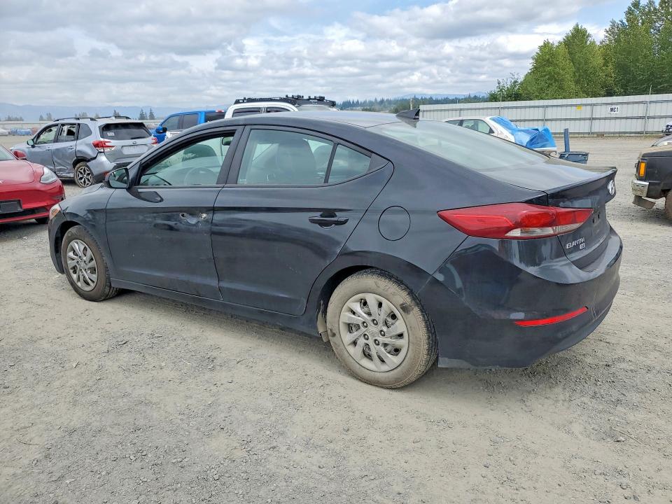 52588926 :رقم المزاد ، KMHD74LF1HU089081 vin ، 2017 Hyundai Elantra مزاد بيع