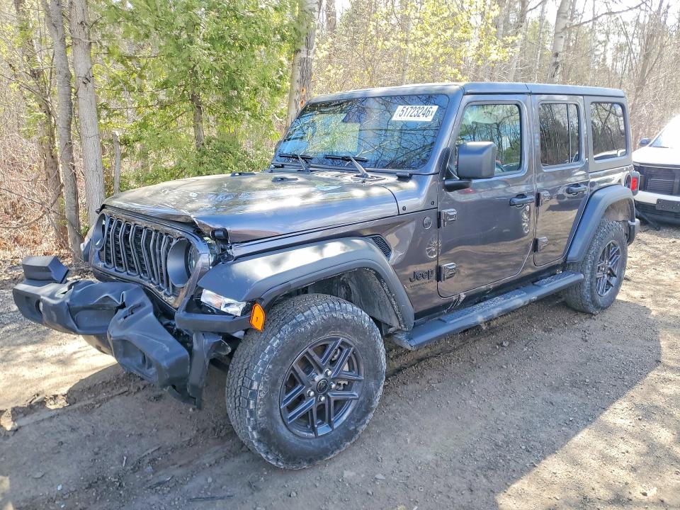 2025 Jeep Wrangler Sport 4dr 4 მანქანა იყიდება აუქციონზე, vin: 1C4PJXDN5SW627562, აუქციონის ნომერი: 51723246