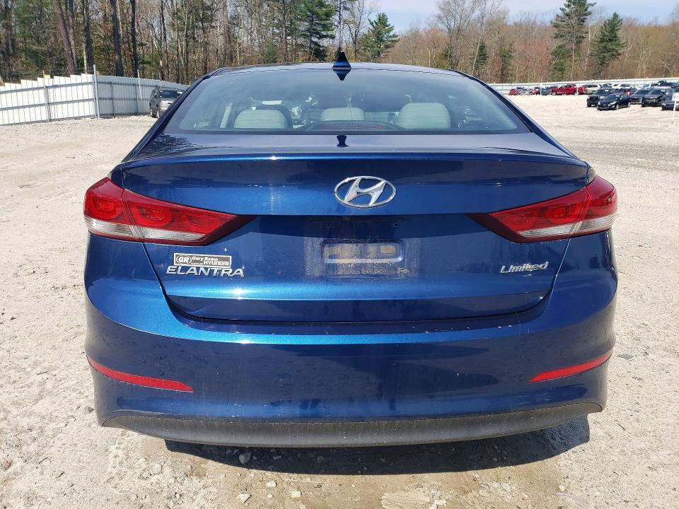 52206936 :رقم المزاد ، 5NPD84LF9HH007545 vin ، 2017 Hyundai Elantra مزاد بيع