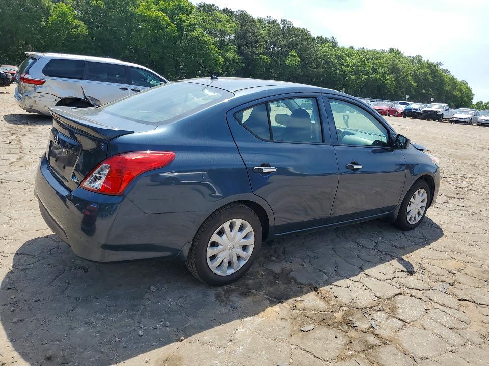 52839806 :رقم المزاد ، 3N1CN7AP1GL845863 vin ، 2016 Nissan Versa مزاد بيع