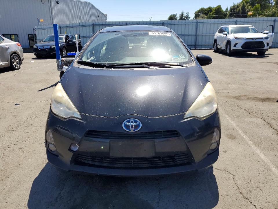 2013 Toyota Prius C მანქანა იყიდება აუქციონზე, vin: JTDKDTB3XD1053679, აუქციონის ნომერი: 53783006