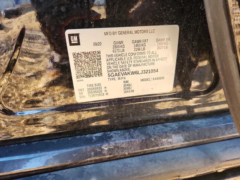 Aukcja sprzedaży 2020 Buick Enclave, vin: 5GAEVAKW6LJ321054, numer aukcji: 53105776