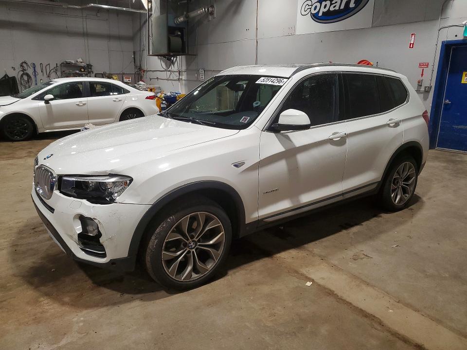 Продажа на аукционе авто 2015 Bmw X3, vin: 5UXWX9C51F0D55433, номер лота: 52814296