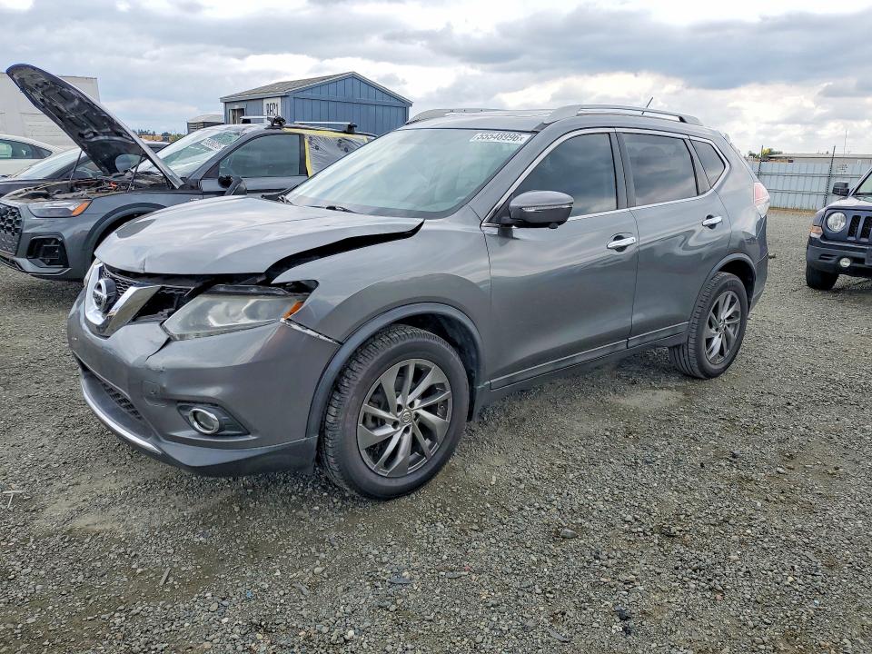 55548996 :رقم المزاد ، 5N1AT2MVXFC892547 vin ، 2015 Nissan Rogue مزاد بيع