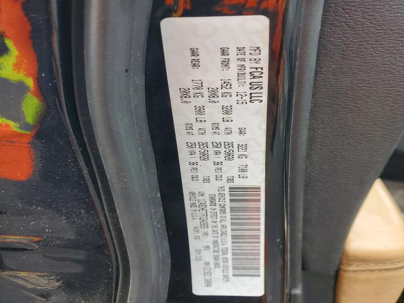 2015 Dodge Durango მანქანა იყიდება აუქციონზე, vin: 1C4SDHET7FC242693, აუქციონის ნომერი: 51841746