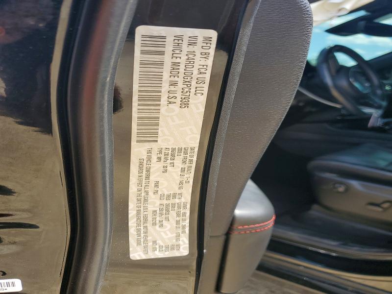 Продажа на аукционе авто 2023 Dodge Durango, vin: 1C4RDJDGXPC579385, номер лота: 52593566