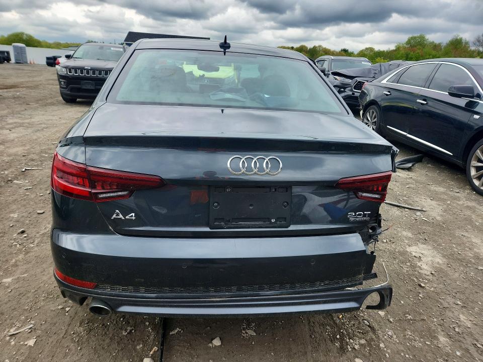 2018 Audi A4 მანქანა იყიდება აუქციონზე, vin: WAUFNAF43JN007912, აუქციონის ნომერი: 53762936