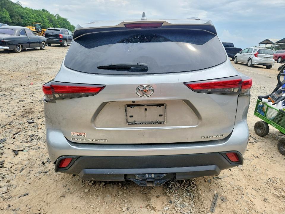 Продаж на аукціоні авто 2021 Toyota Highlander, vin: 5TDGZRBH4MS546931, номер лоту: 55362586