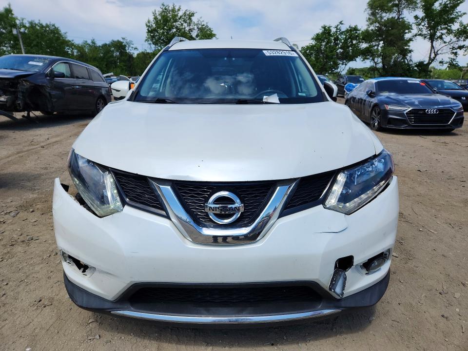Продажа на аукционе авто 2016 Nissan Rogue, vin: KNMAT2MV5GP721624, номер лота: 53282916