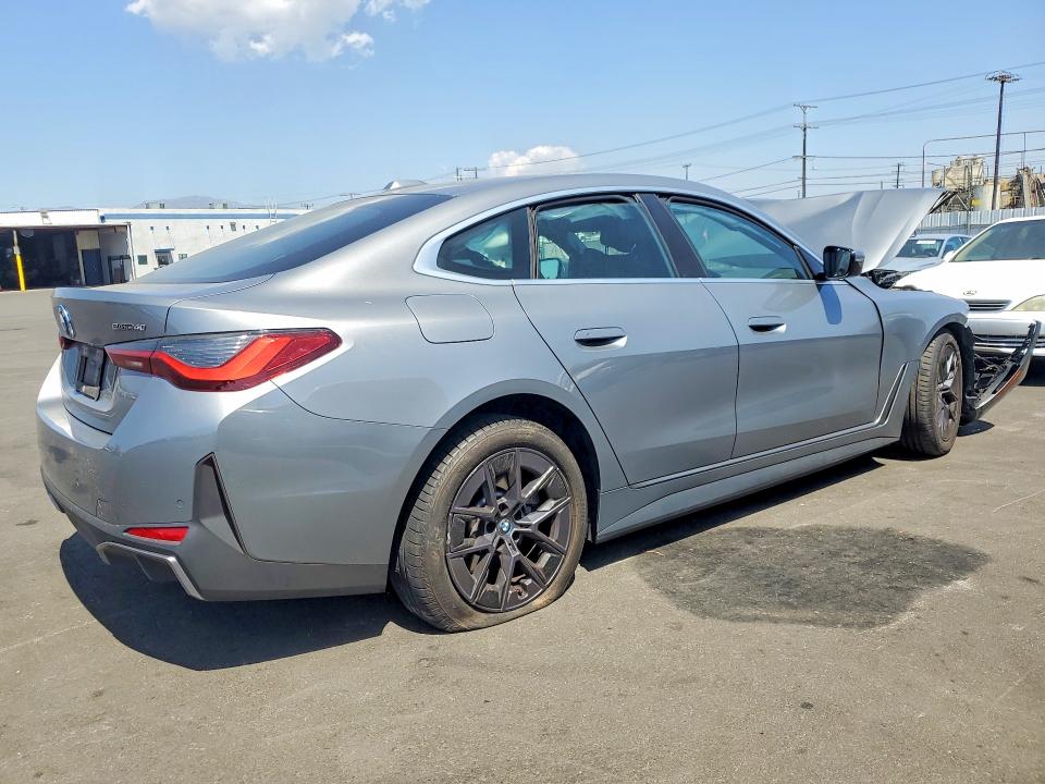 2023 Bmw I4 მანქანა იყიდება აუქციონზე, vin: WBY73AW06PFP91742, აუქციონის ნომერი: 54127226