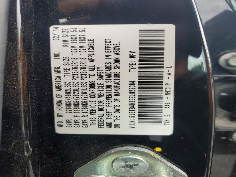 2014 Acura Rdx მანქანა იყიდება აუქციონზე, vin: 5J8TB4H33EL022384, აუქციონის ნომერი: 52088856