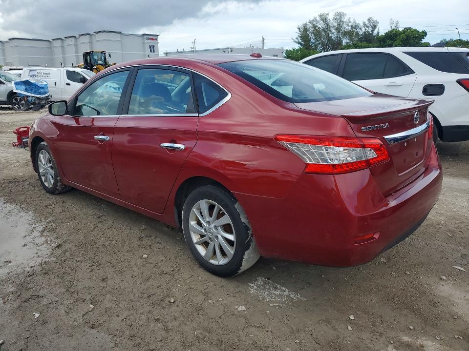 2015 Nissan Sentra მანქანა იყიდება აუქციონზე, vin: 3N1AB7AP7FY302678, აუქციონის ნომერი: 55423006