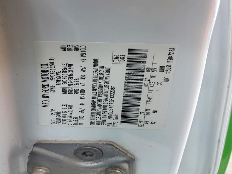 Aukcja sprzedaży 2015 Ford Transit Connect, vin: NM0LS7E79F1222381, numer aukcji: 54298046