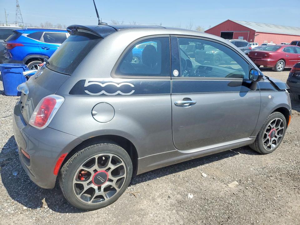 2012 Fiat 500 მანქანა იყიდება აუქციონზე, vin: 3C3CFFBR3CT510154, აუქციონის ნომერი: 51825936