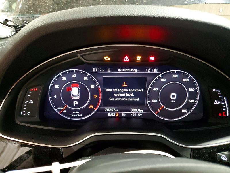 Aukcja sprzedaży 2018 Audi Q7, vin: WA1LAAF74JD034693, numer aukcji: 52367466