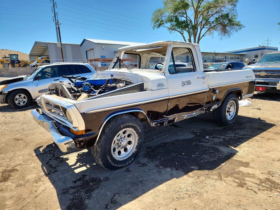 55415606 :رقم المزاد ، F25YKN25043 vin ، 1972 Ford F250 Pickup مزاد بيع